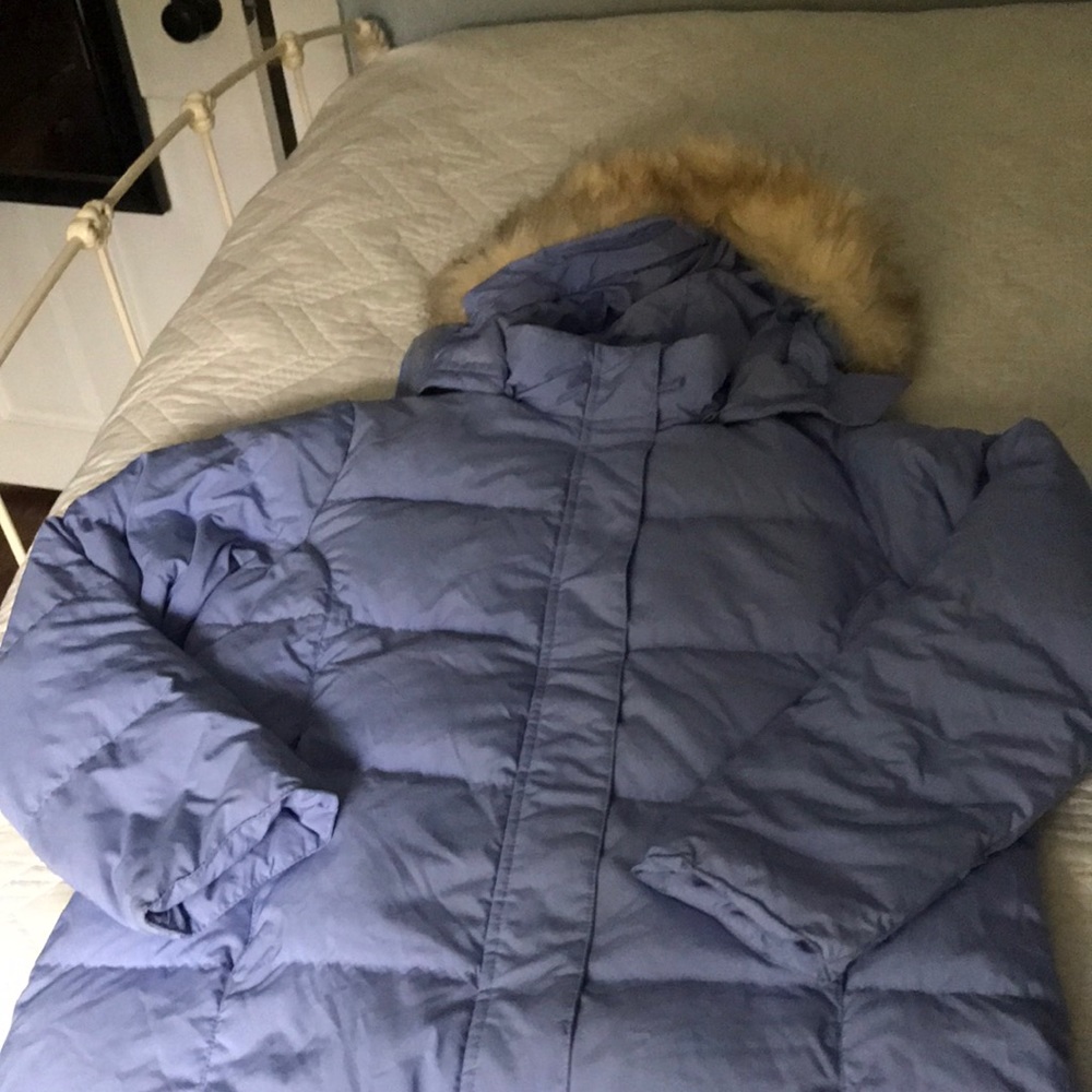 LL Bean Women’s Winter Snow Ski Jacket Lt Blue